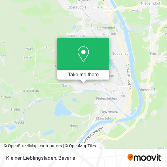 Карта Kleiner Lieblingsladen