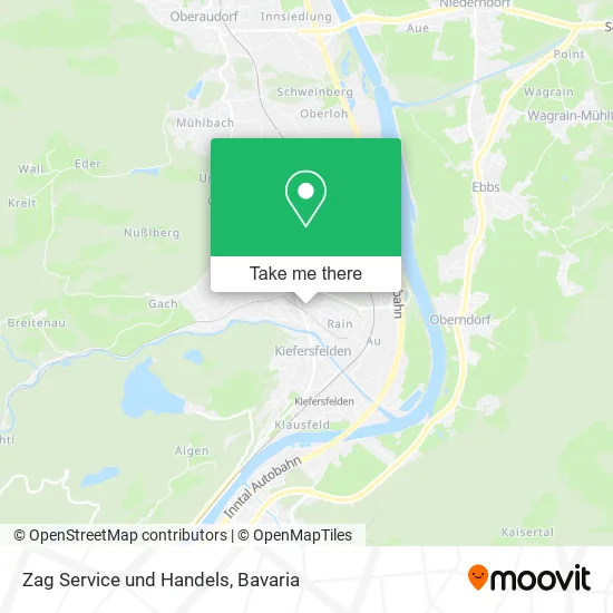 Карта Zag Service und Handels