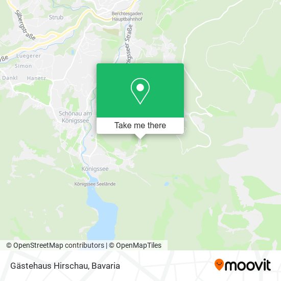 Gästehaus Hirschau map