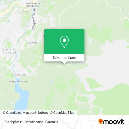 Карта Parkplatz Hinterbrand