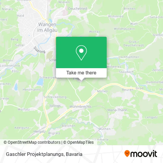 Карта Gaschler Projektplanungs