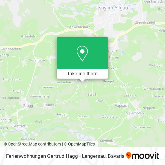 Ferienwohnungen Gertrud Hagg - Lengersau map