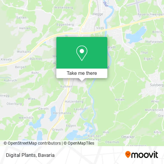 Карта Digital Plants