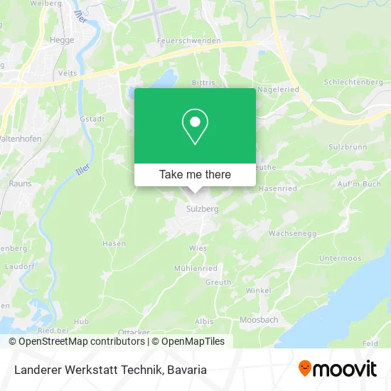 Карта Landerer Werkstatt Technik