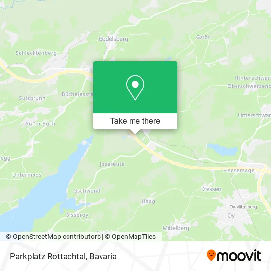 Карта Parkplatz Rottachtal