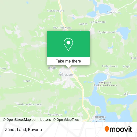 Карта Zündt Land