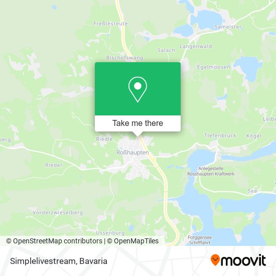 Карта Simplelivestream