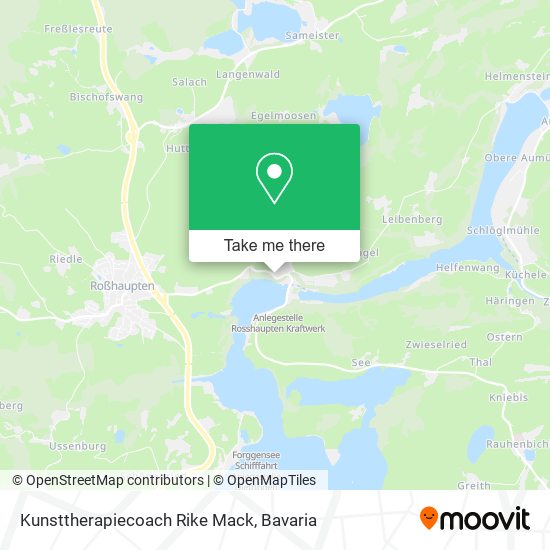 Kunsttherapiecoach Rike Mack map
