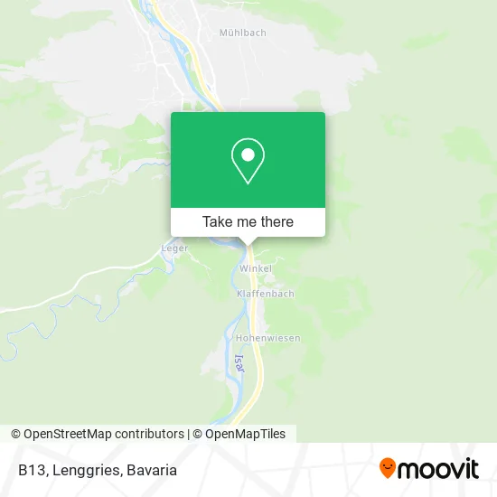 Карта B13, Lenggries