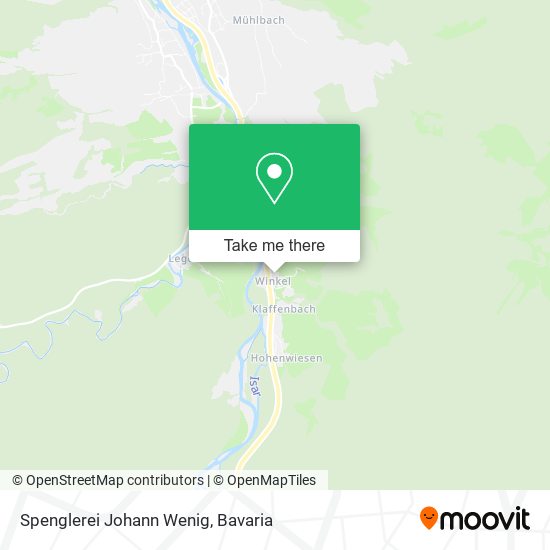 Spenglerei Johann Wenig map