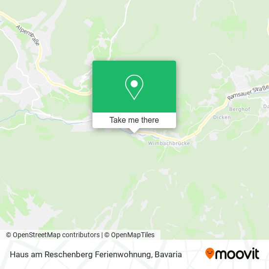 Haus am Reschenberg Ferienwohnung map