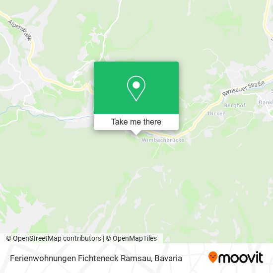 Ferienwohnungen Fichteneck Ramsau map