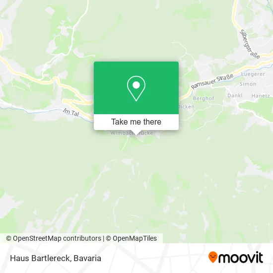 Haus Bartlereck map