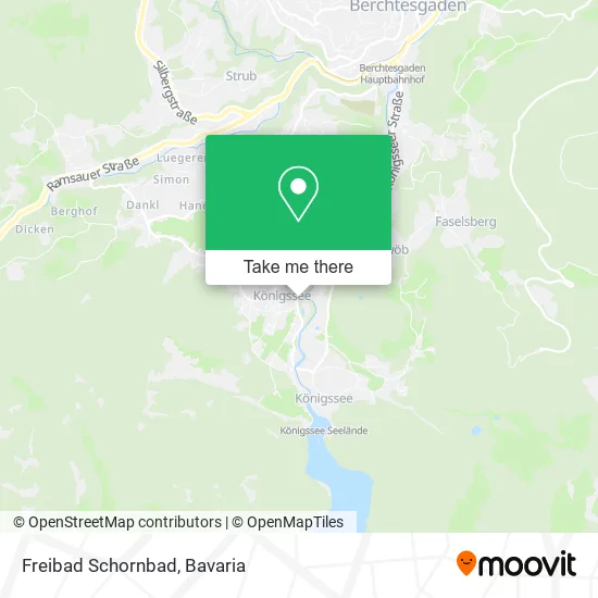 Карта Freibad Schornbad