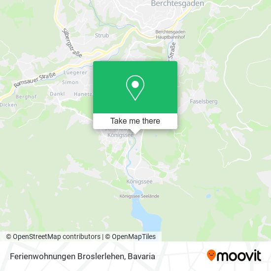 Ferienwohnungen Broslerlehen map
