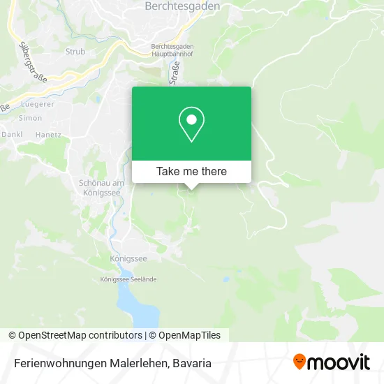 Карта Ferienwohnungen Malerlehen