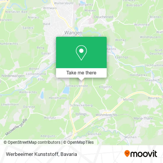 Карта Werbeeimer Kunststoff