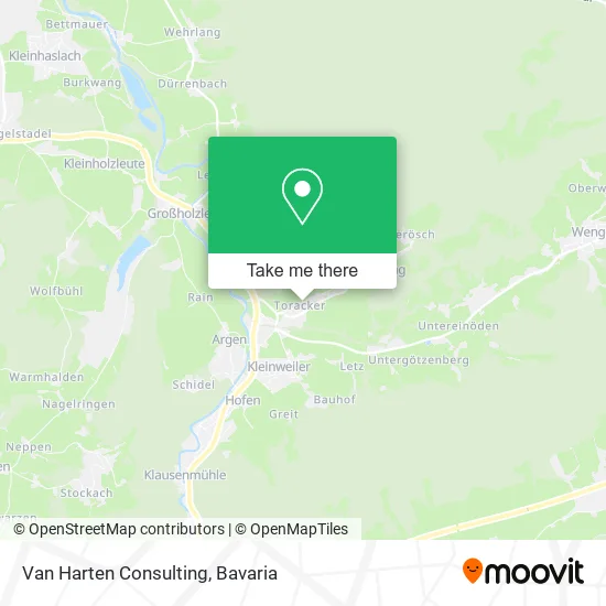 Карта Van Harten Consulting
