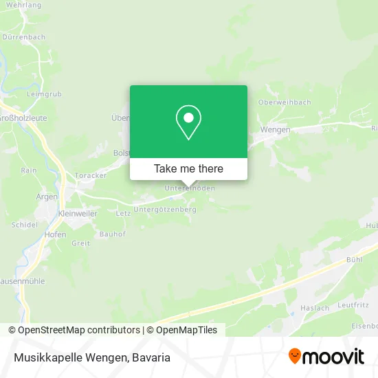 Карта Musikkapelle Wengen