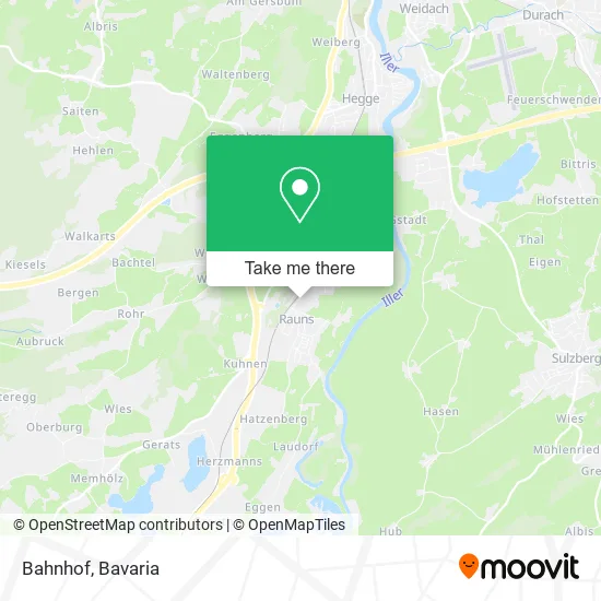 Карта Bahnhof