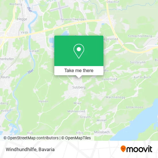 Карта Windhundhilfe
