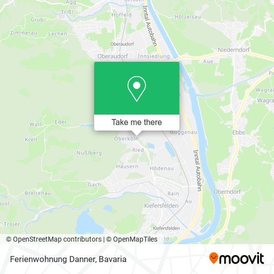 Ferienwohnung Danner map