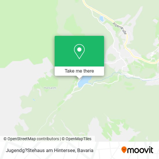 Карта Jugendg?Stehaus am Hintersee