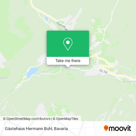 Gästehaus Hermann Buhl map