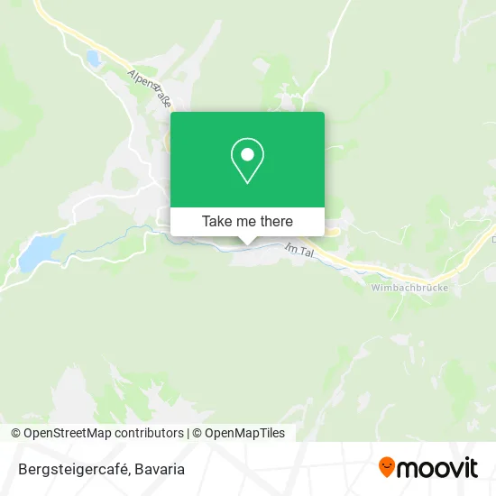 Карта Bergsteigercafé