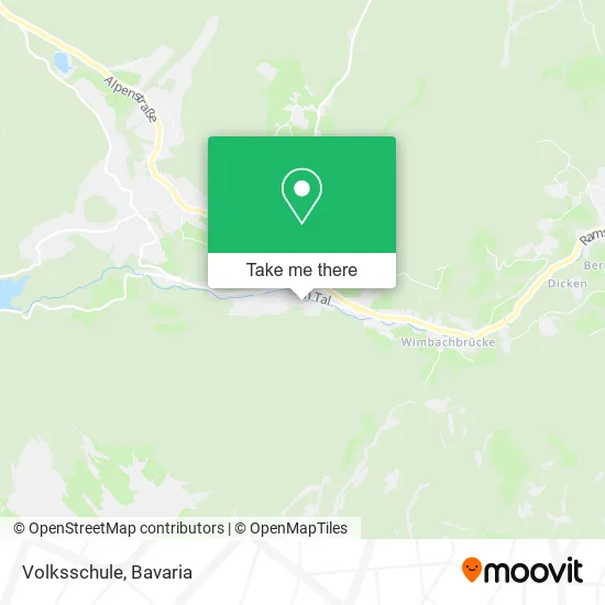 Карта Volksschule