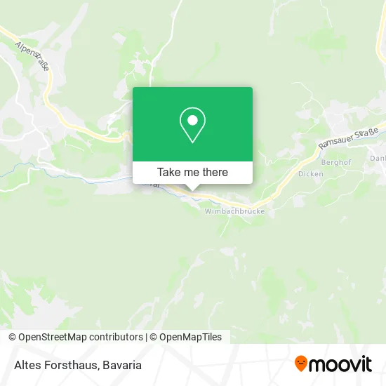 Карта Altes Forsthaus