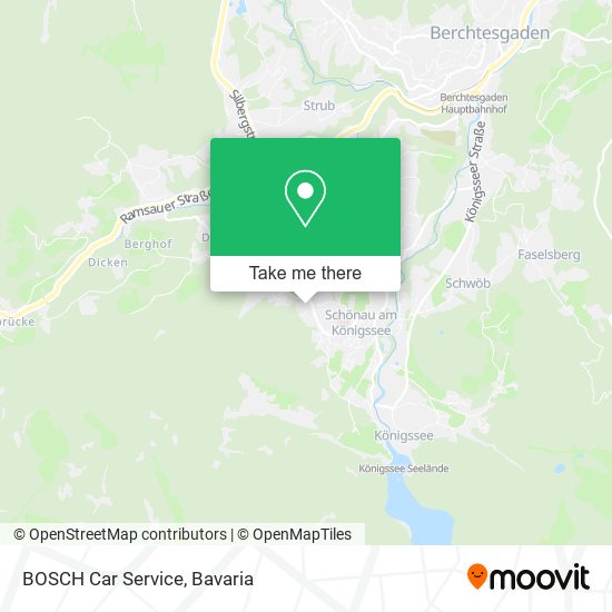 BOSCH Car Service map