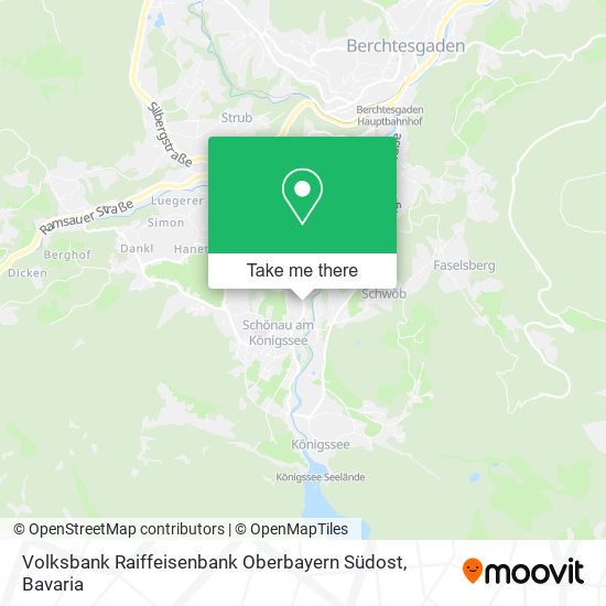 Volksbank Raiffeisenbank Oberbayern Südost map