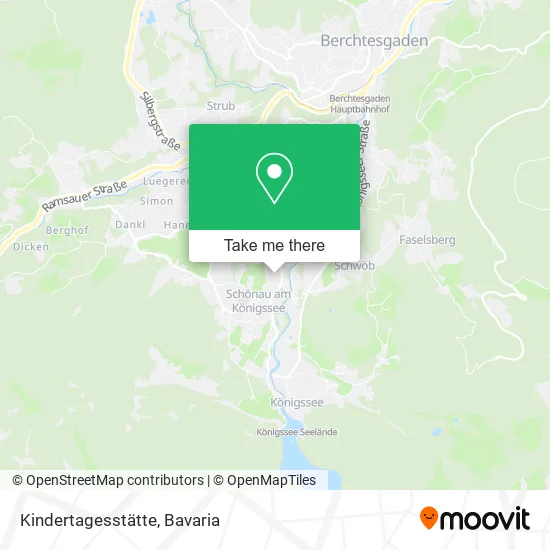 Карта Kindertagesstätte
