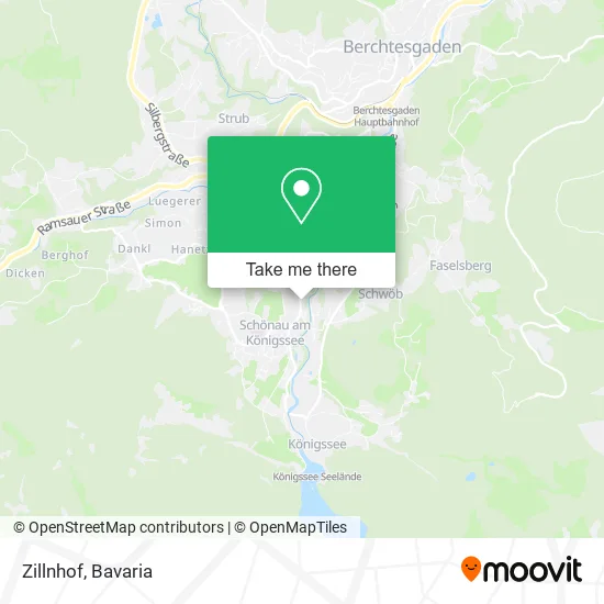 Карта Zillnhof