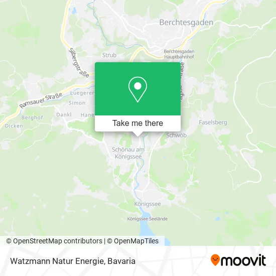 Карта Watzmann Natur Energie