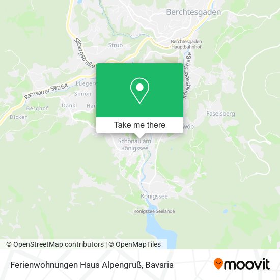Ferienwohnungen Haus Alpengruß map