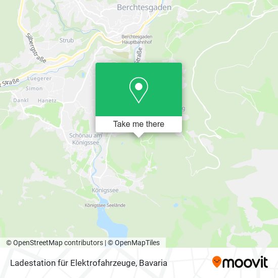 Ladestation für Elektrofahrzeuge map