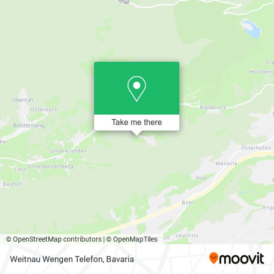 Карта Weitnau Wengen Telefon