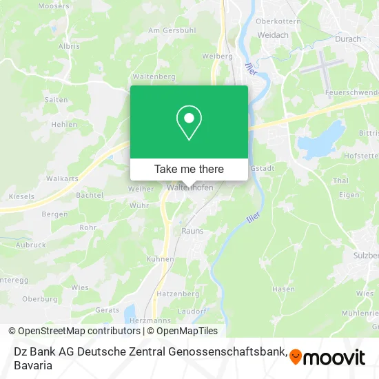Карта Dz Bank AG Deutsche Zentral Genossenschaftsbank