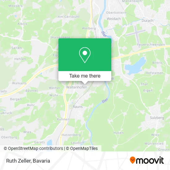 Карта Ruth Zeller