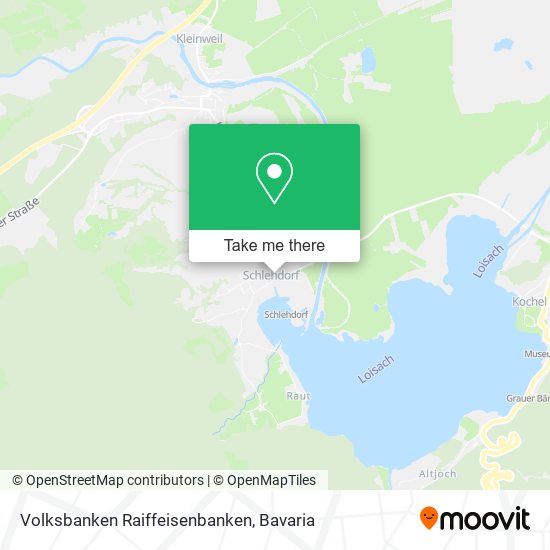 Volksbanken Raiffeisenbanken map