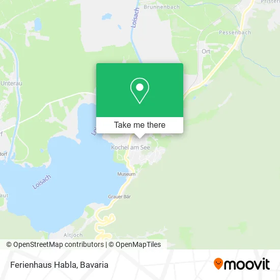 Карта Ferienhaus Habla