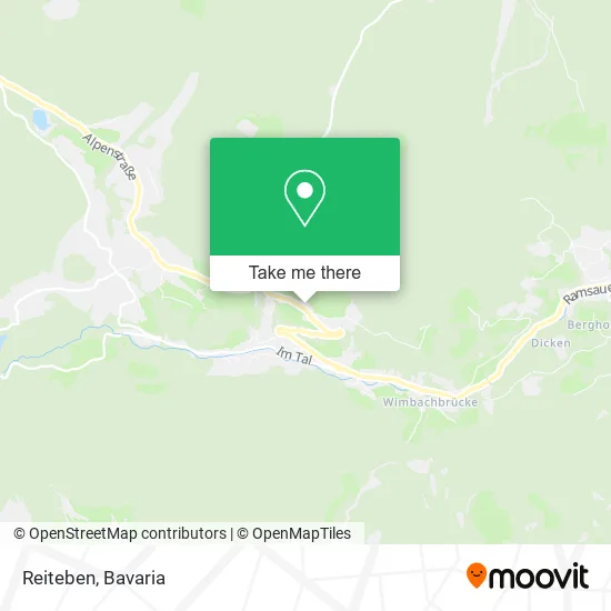 Карта Reiteben