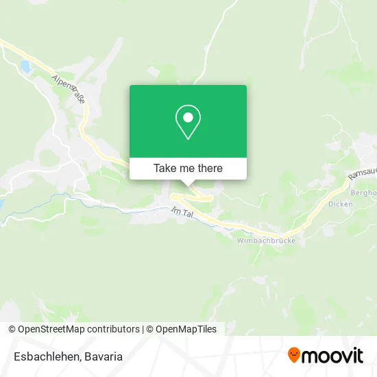 Карта Esbachlehen