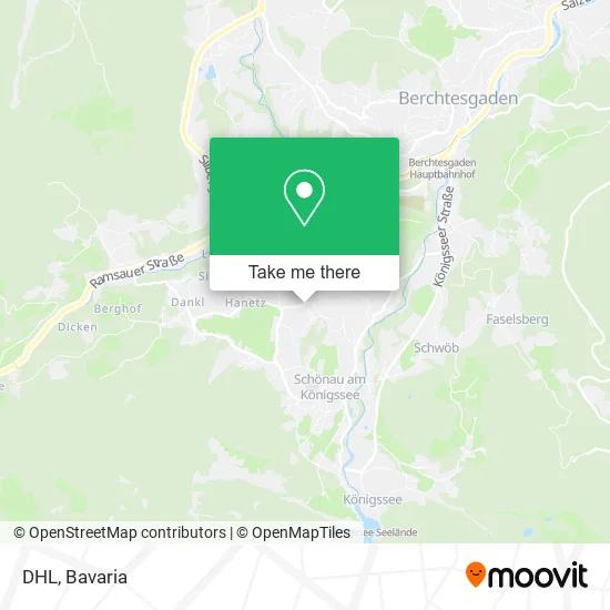 Карта DHL