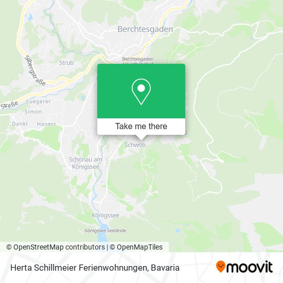 Herta Schillmeier Ferienwohnungen map