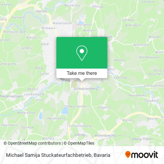 Michael Samija Stuckateurfachbetrieb map