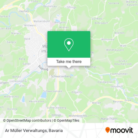 Ar Müller Verwaltungs map