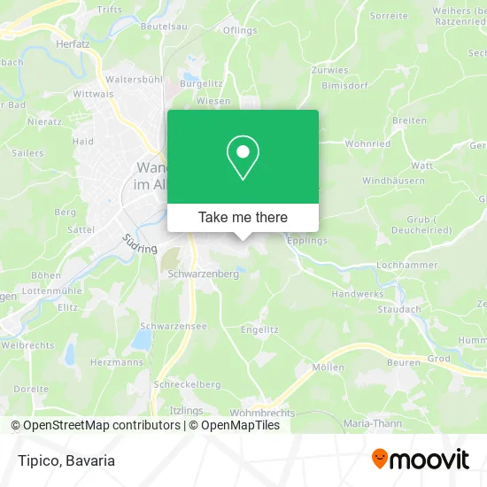 Карта Tipico